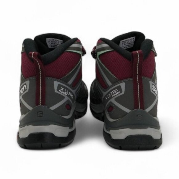 Salomon Women's Size 8.5 X Ultra Pioneer Mid Clima Waterproof Hiking Boots - Picture 15 of 16